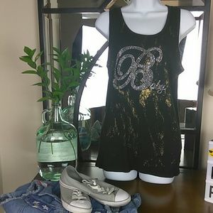 Caren Sport black tank-top!!